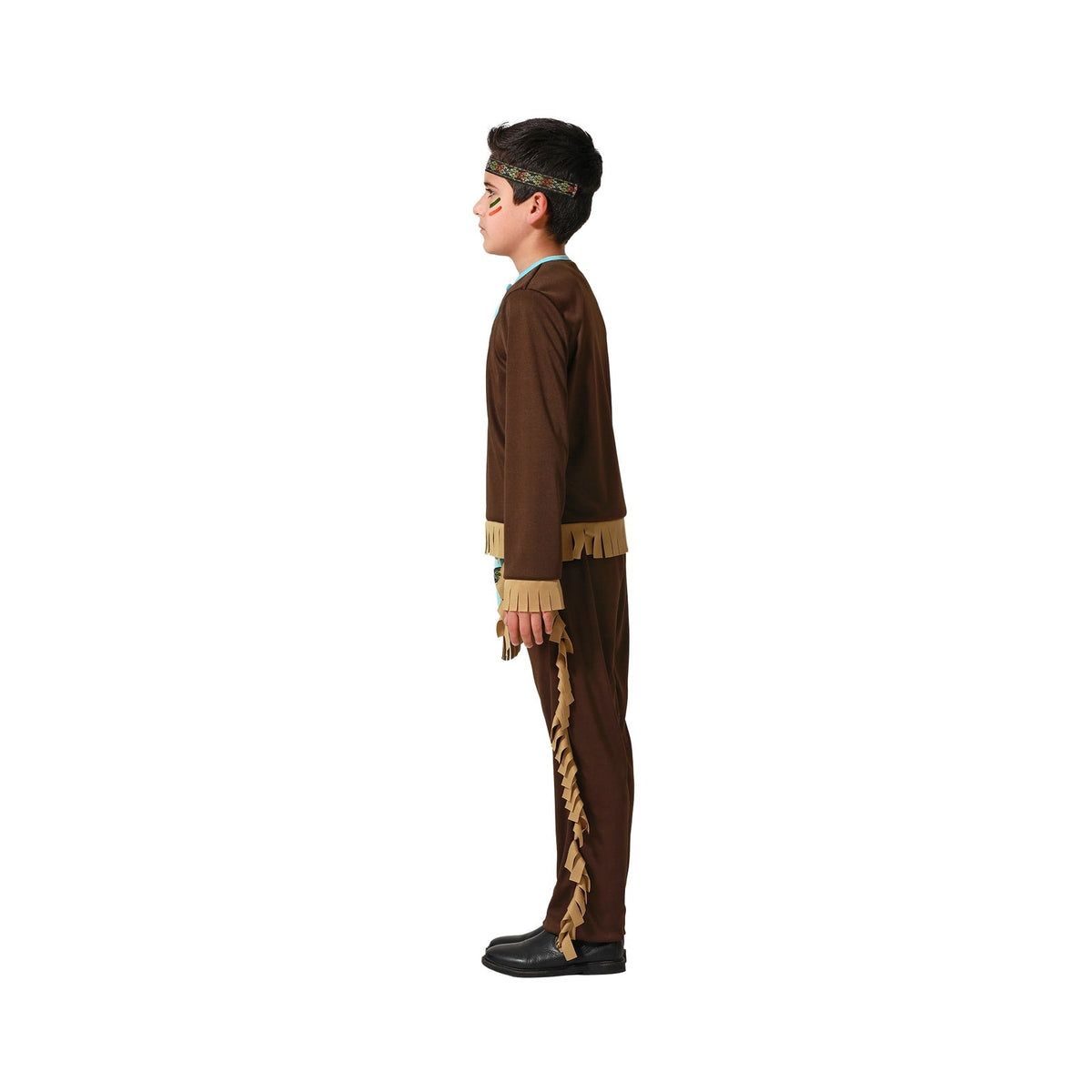 Costume d'Indien à tunique marron, enfant — vue 2
