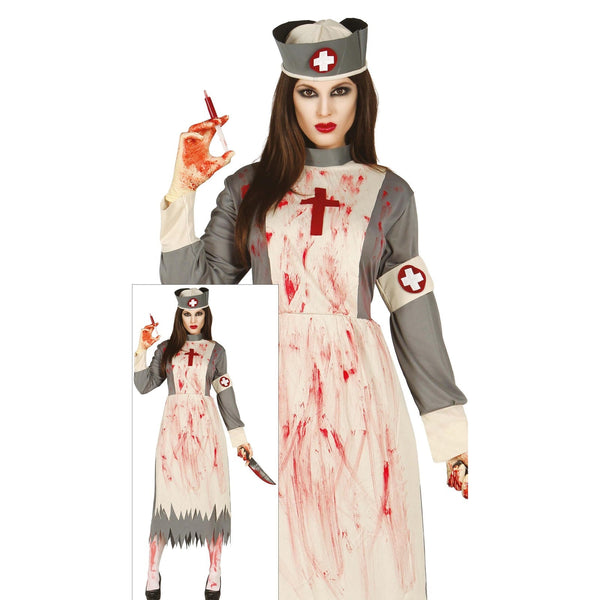 Costume d'infirmière sanglante, adulte