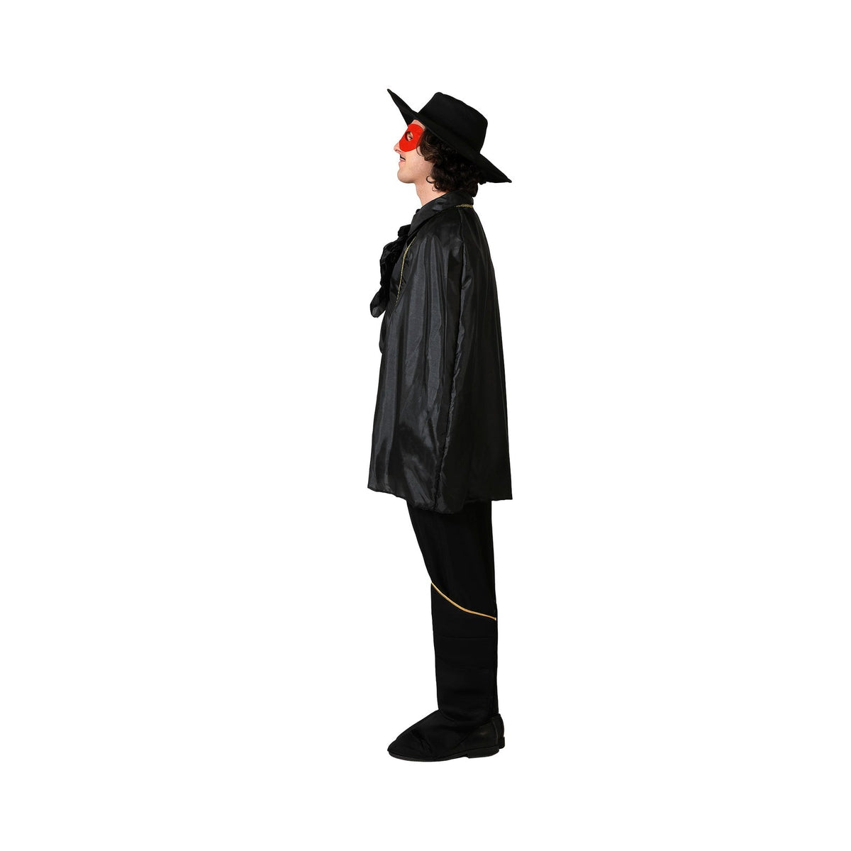 Costume de justicier masqué à cape, adulte — vue 2