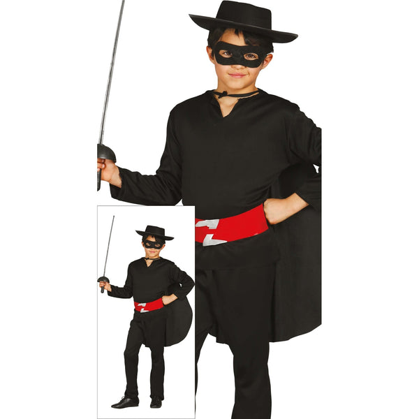 Costume de justicier masqué, enfant
