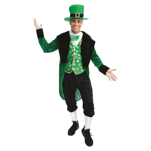 Costume de leprechaun de la Saint-Patrick, adulte