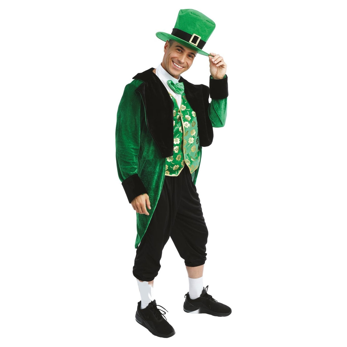 Costume de leprechaun de la Saint-Patrick, adulte — vue 2