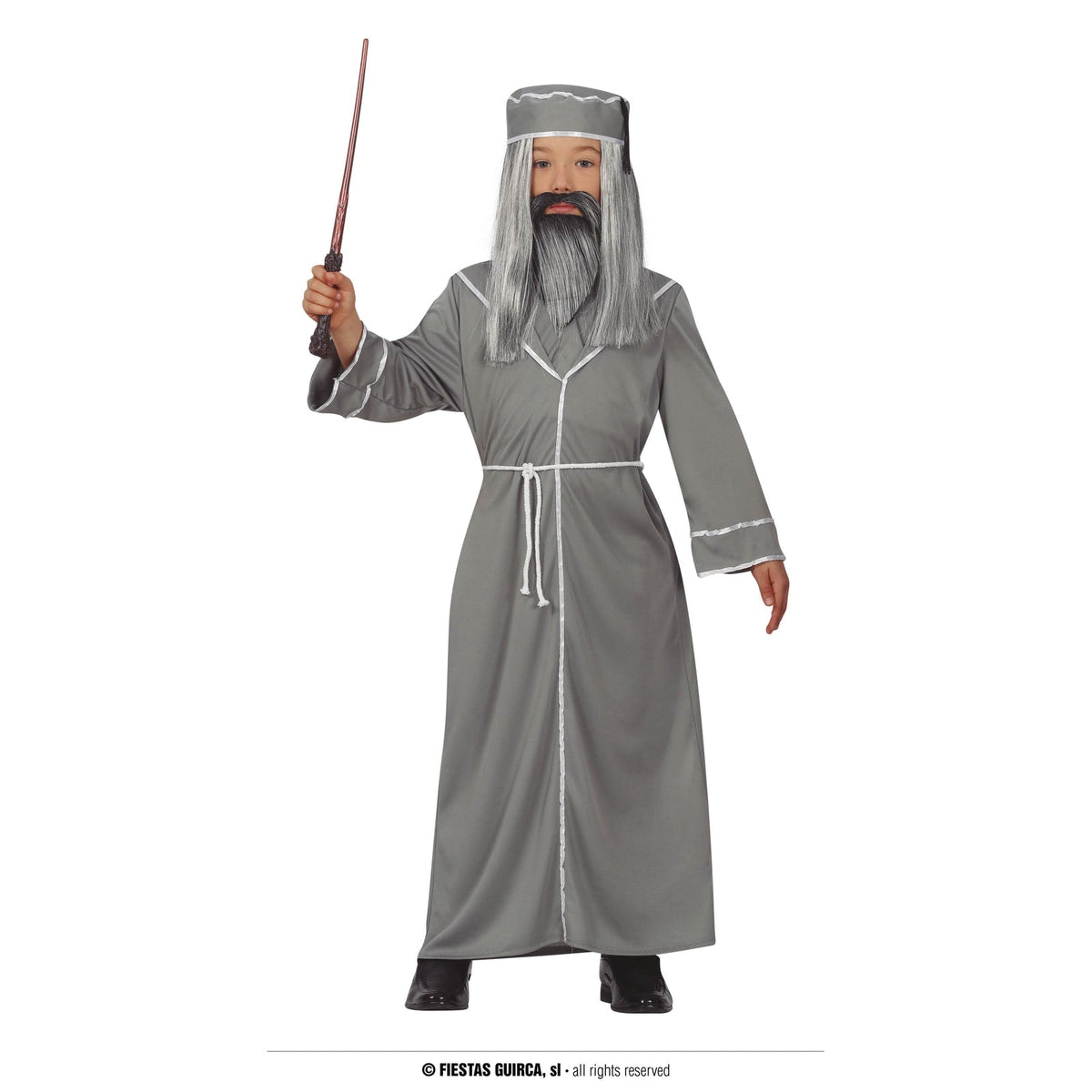 Costume de maître sorcier, enfant
