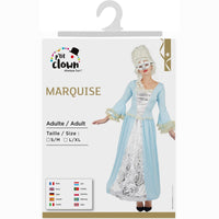 Costume de marquise bleue, adulte — vue 4