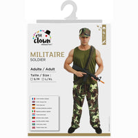 Costume de militaire camouflage, homme — vue 5