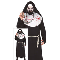 Costume de moine ou de nonne ensanglantée, homme — vue 3