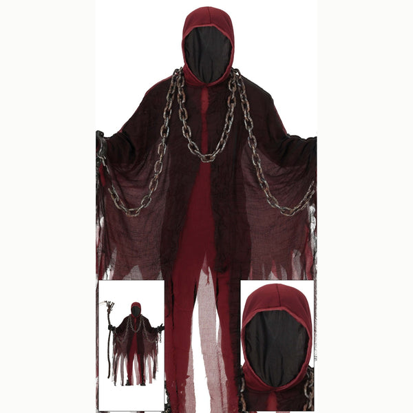 Costume de mystique rouge, adulte