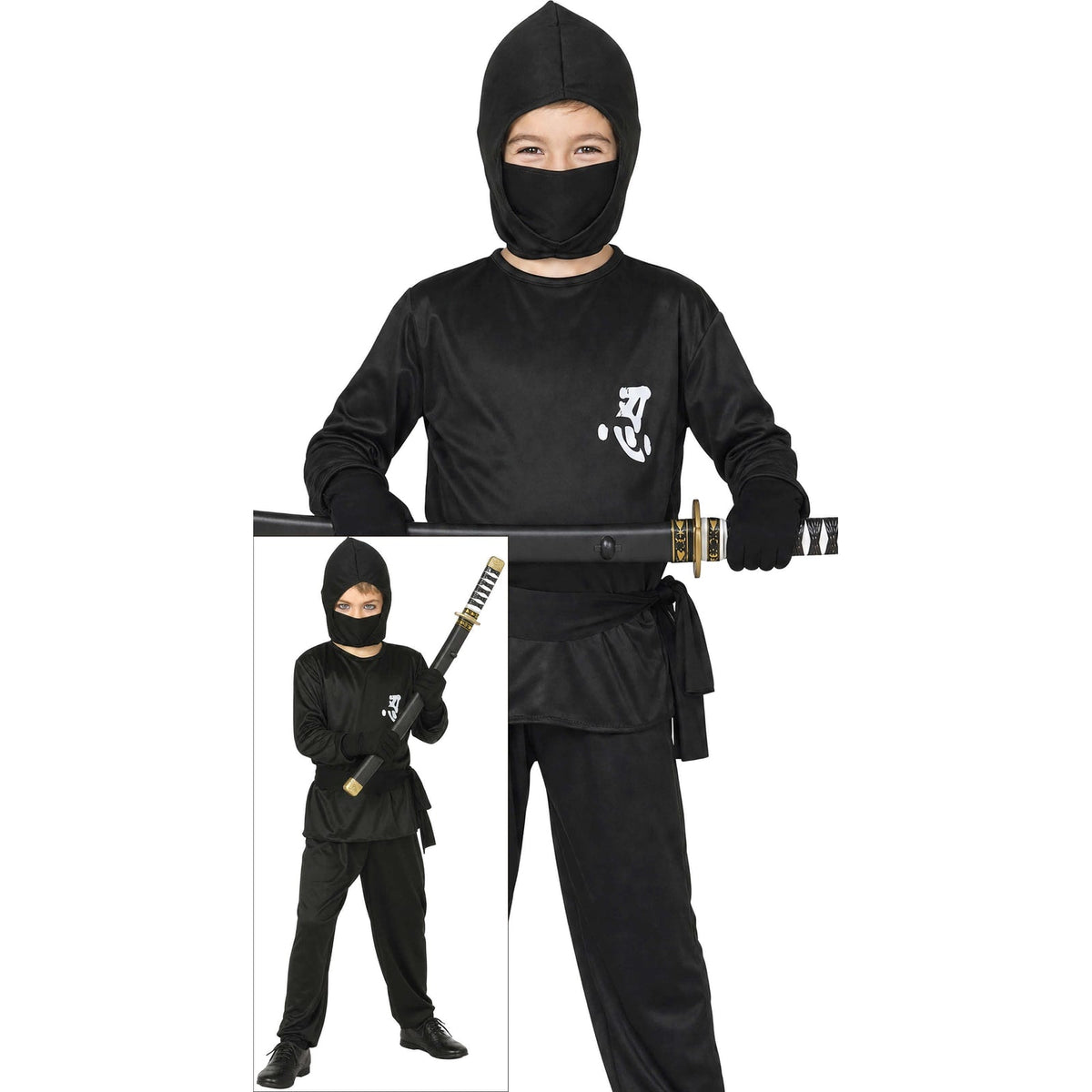 Costume de ninja, enfant