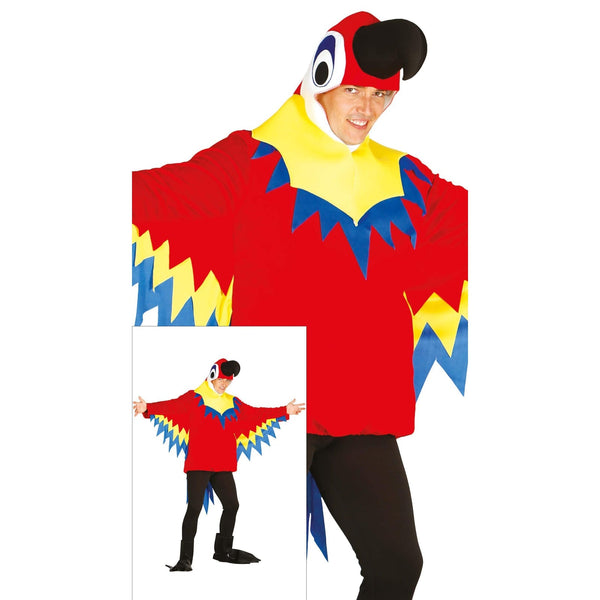 Costume de perroquet, adulte