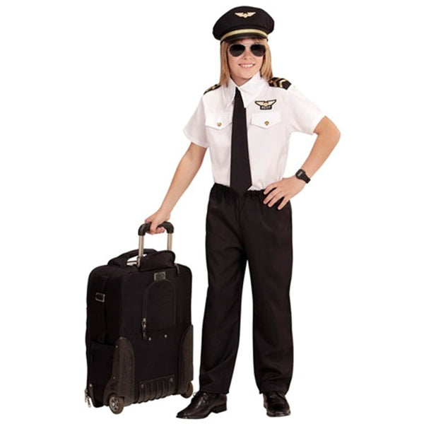 Costume de pilote de ligne, enfant