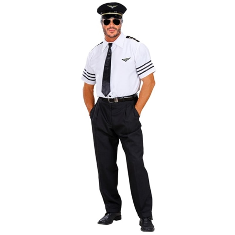 Costume de pilote de ligne, homme