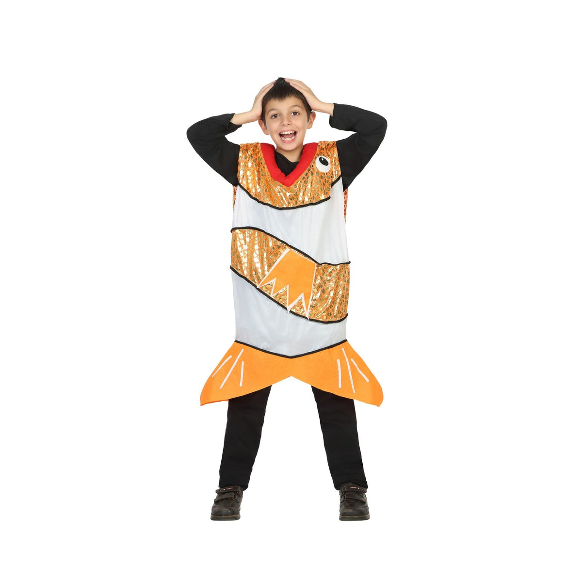 Costume de poisson-clown, enfant