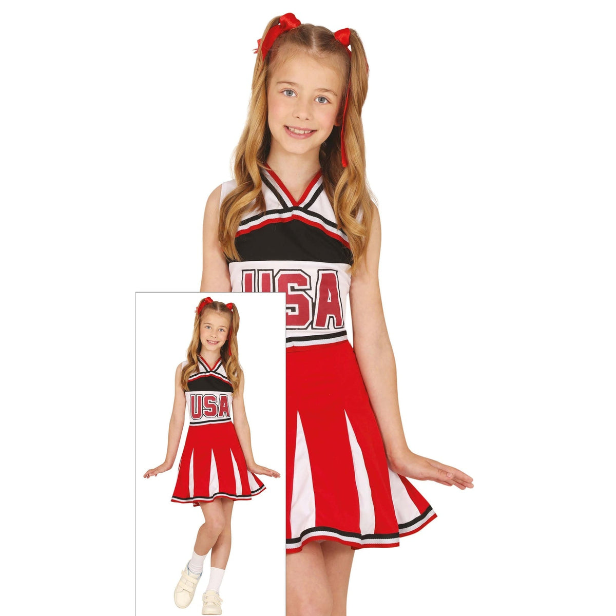 Costume de pom-pom girl, fille