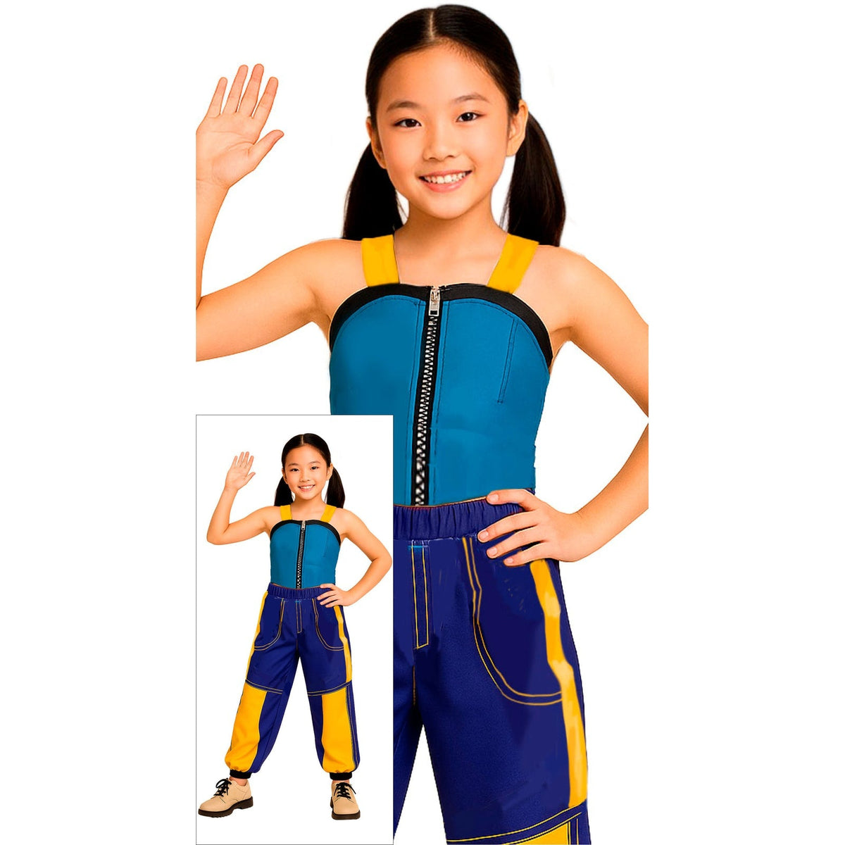Costume de pop star, fille