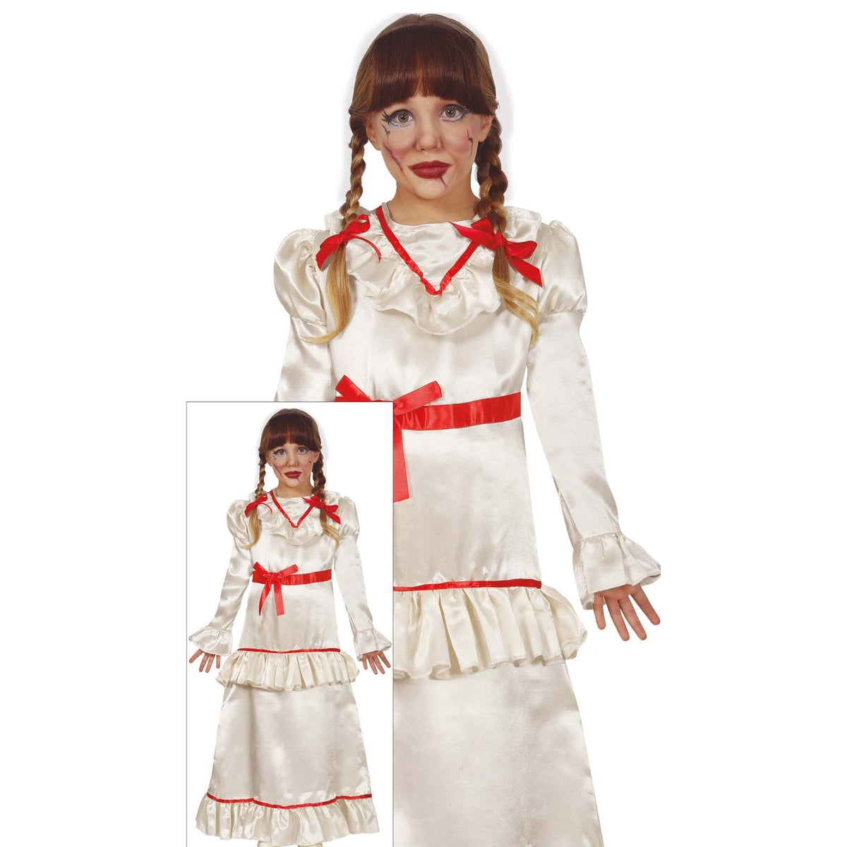 Costume de poupée possédée, fille