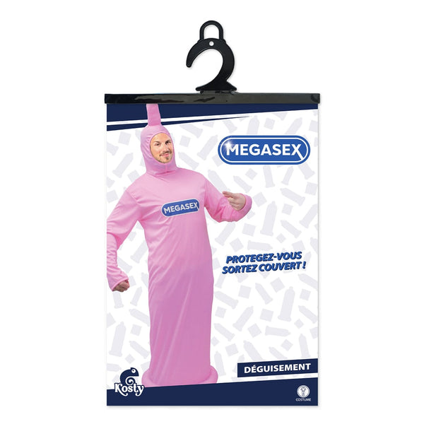 Costume de préservatif géant