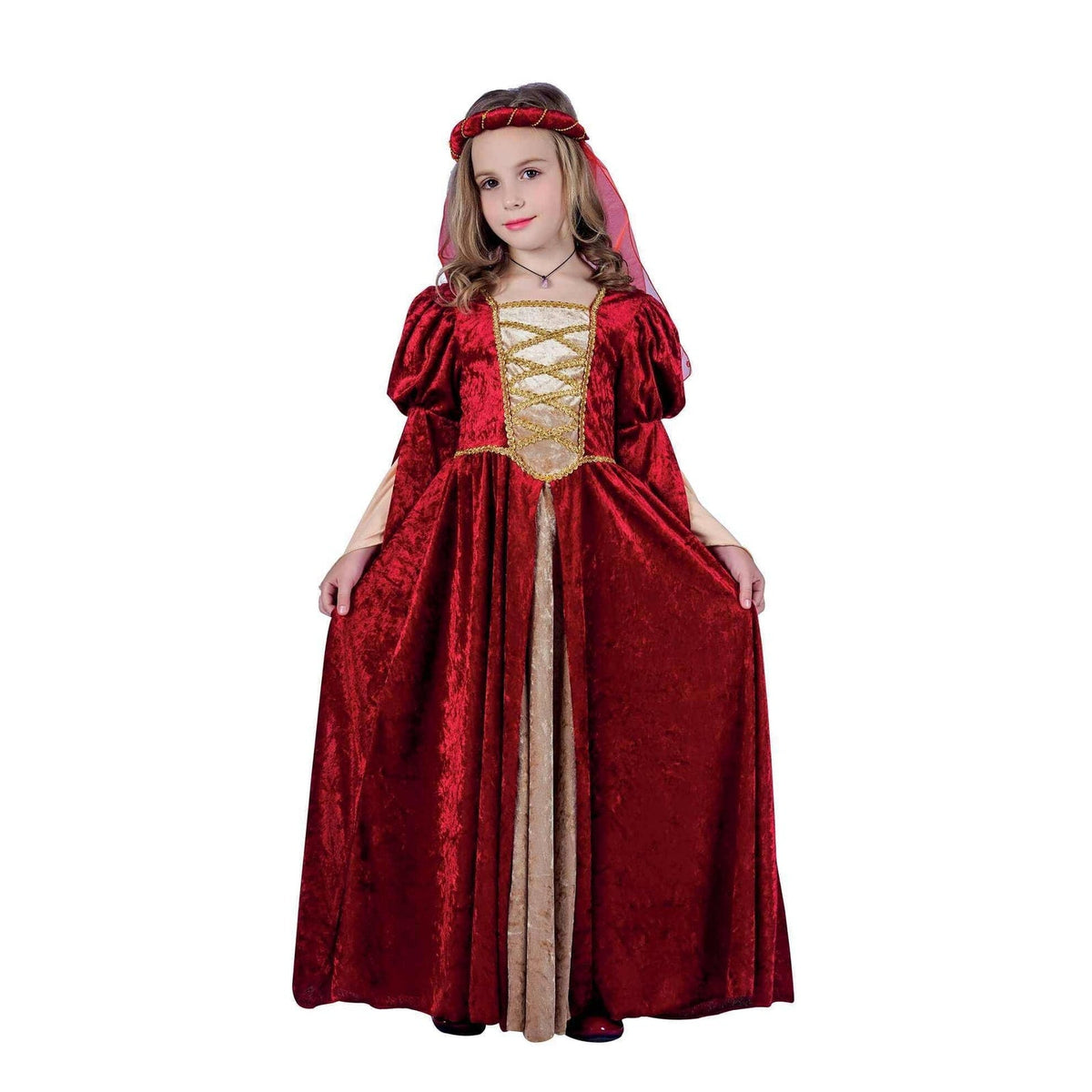 Costume de princesse médiévale, fille