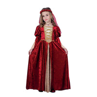 Costume de princesse médiévale, fille