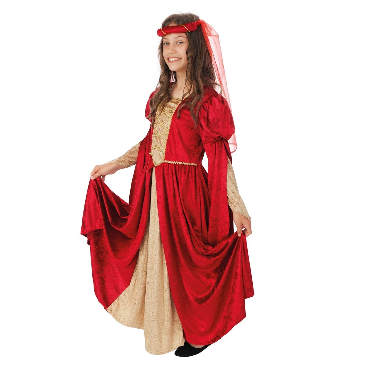 Costume de princesse médiévale, fille — vue 2