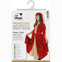 Costume de princesse médiévale, fille — vue 4