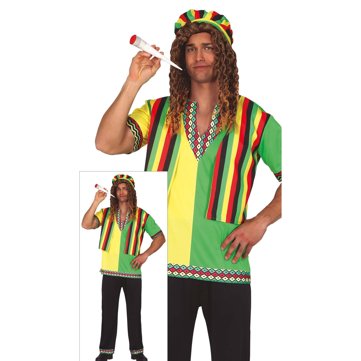 Costume de rasta, adulte