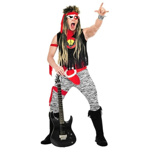 Costume de rock star glam, homme