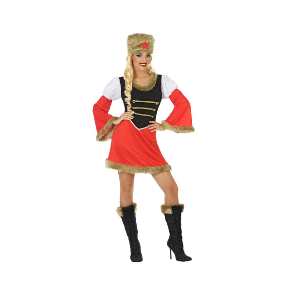 Costume de Russe rouge, femme