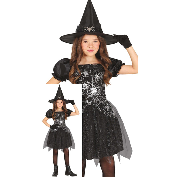 Costume de sorcière argentée, fille
