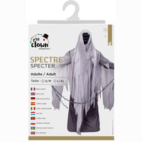 Costume de spectre à chaînes, adulte — vue 2