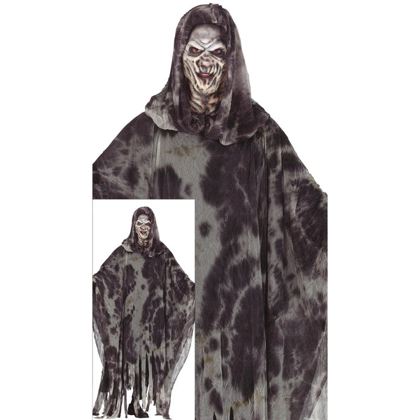 Costume de spectre des ténèbres à capuche, adulte
