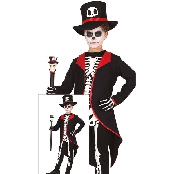 Costume de squelette élégant, enfant