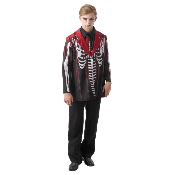 Costume squelette ensanglanté, homme