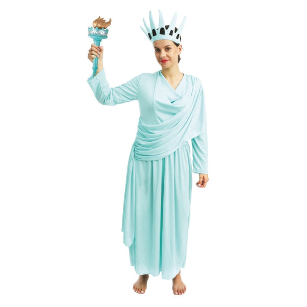 Costume de statue de la Liberté, adulte