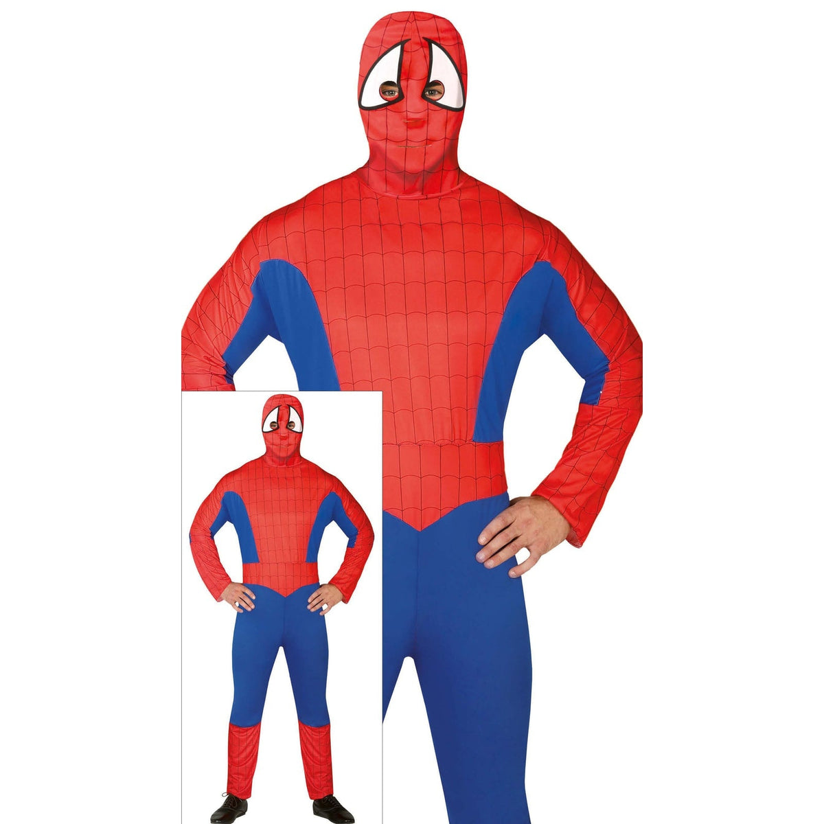 Costume de super-héros araignée, adulte