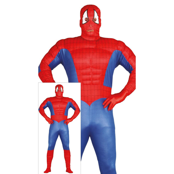 Costume de super-héros araignée musclé, adulte
