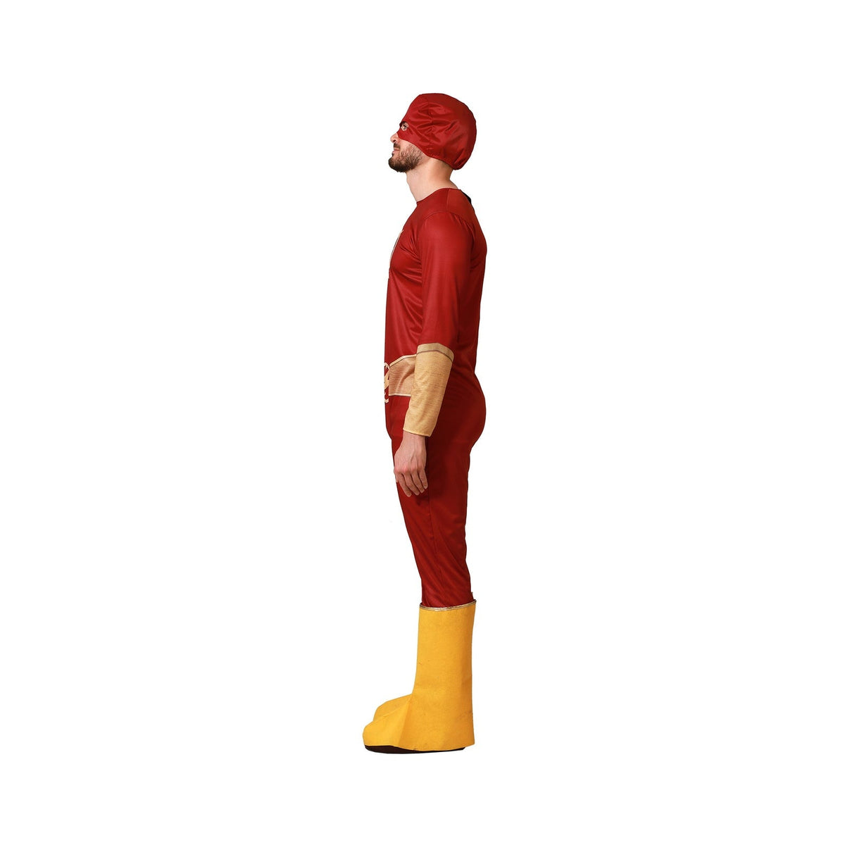 Costume de super-héros éclair rouge, adulte — vue 2