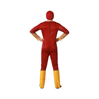 Costume de super-héros éclair rouge, adulte — vue 3