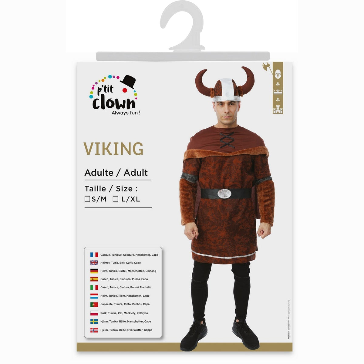 Costume de Viking, homme — vue 5