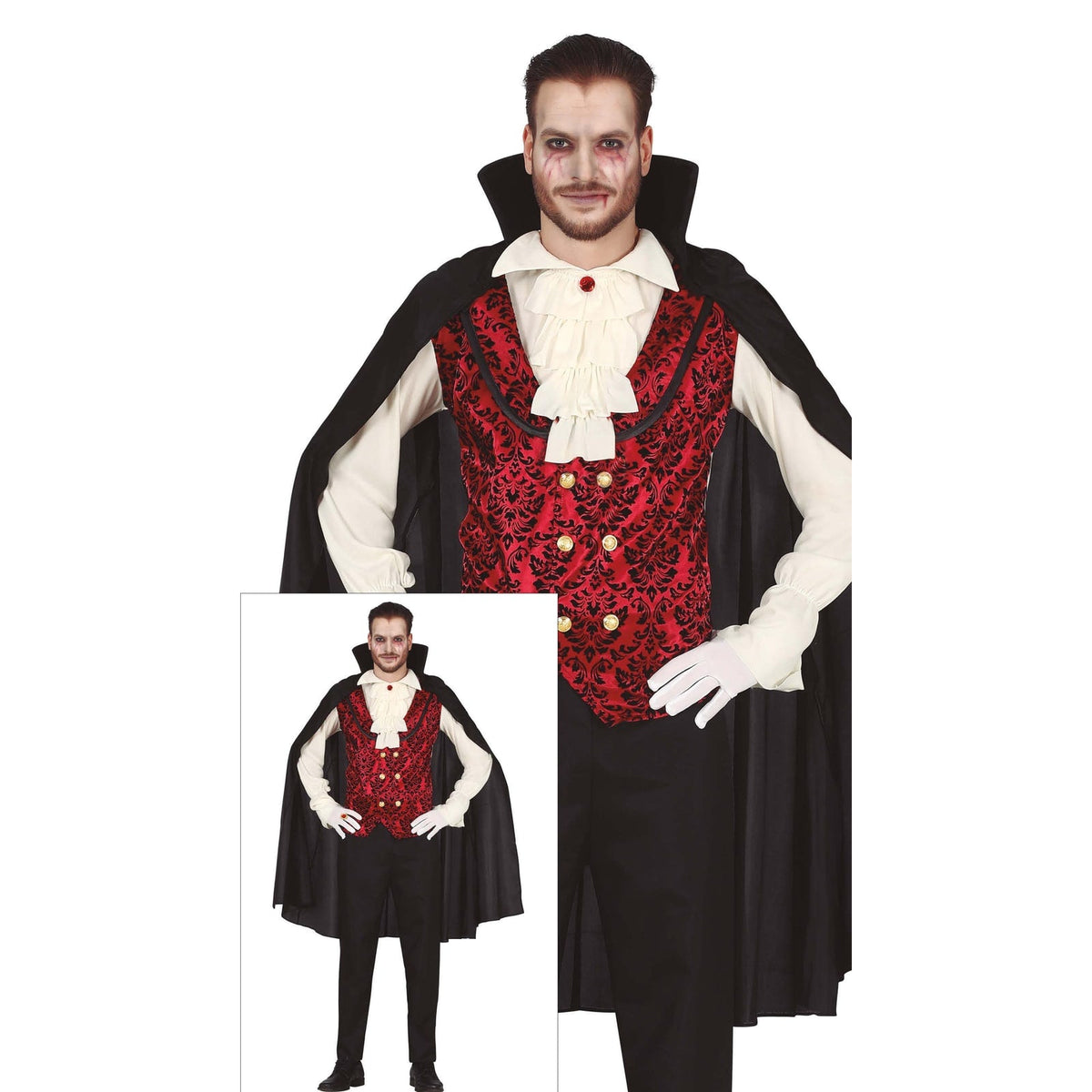 Costumes de vampire et vampiresse, adulte — vue 3