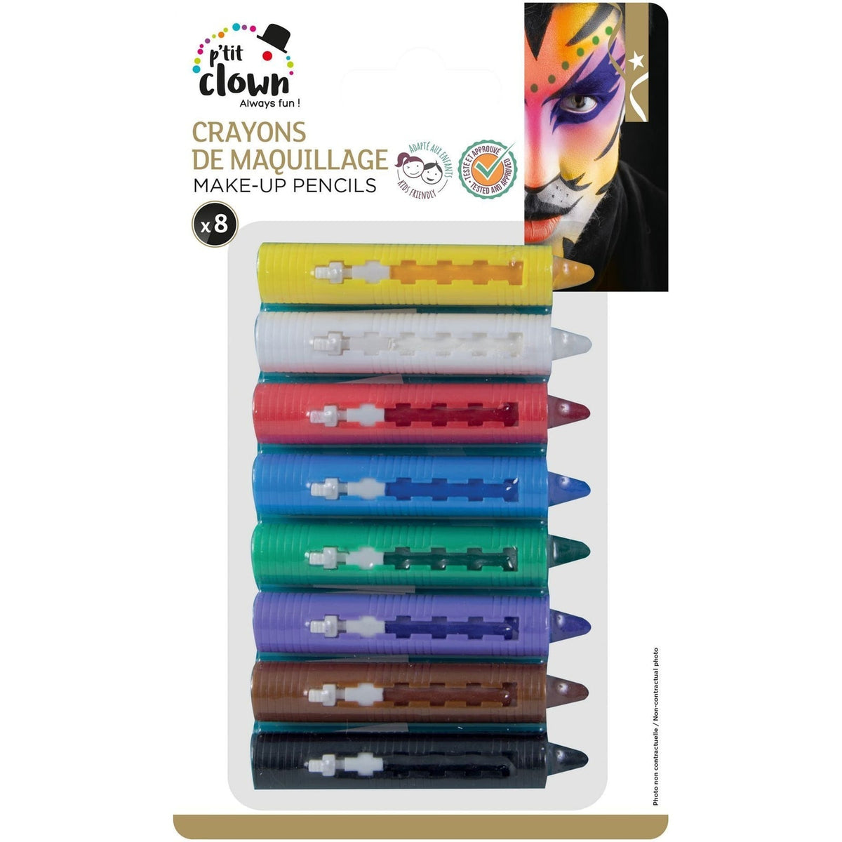 Crayons de maquillage, lot de 8 — vue 3