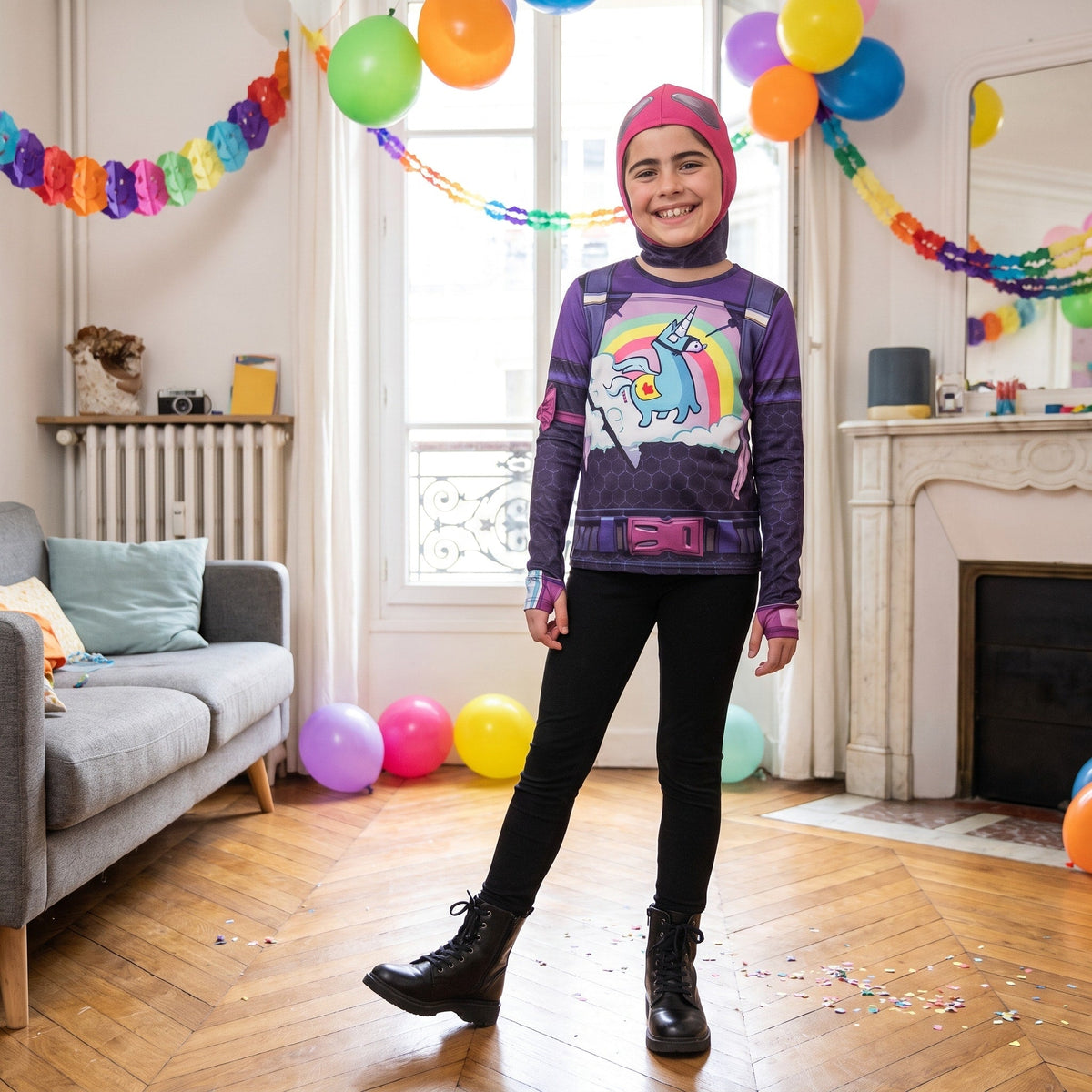 Déguisement Fortnite Brite Bomber enfant, licence officielle