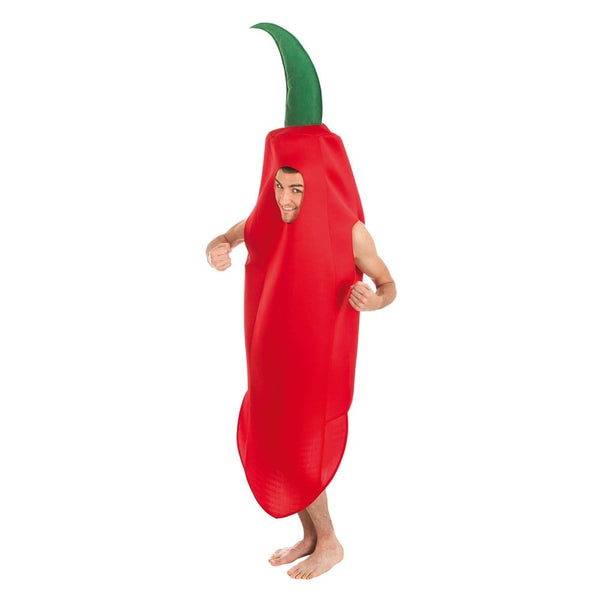 Déguisement de piment rouge adulte, 120 cm