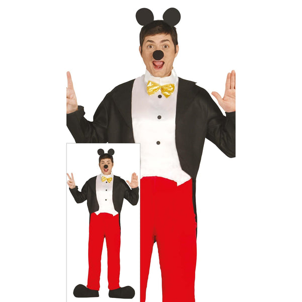 Déguisement de souris adulte, veste et coiffe à oreilles