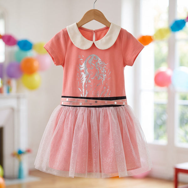 Déguisement Violetta Disney, robe, 3/4 ans