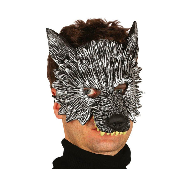 Demi-masque de loup
