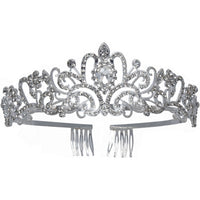 Diadème de princesse en métal argenté — vue 4