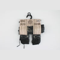 Double holster en simili cuir noir — vue 4