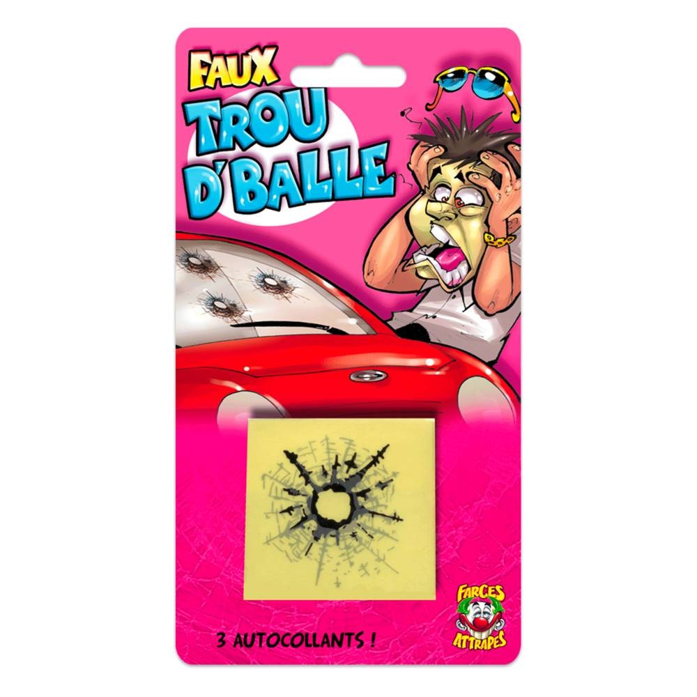 Faux impacts de balle autocollants