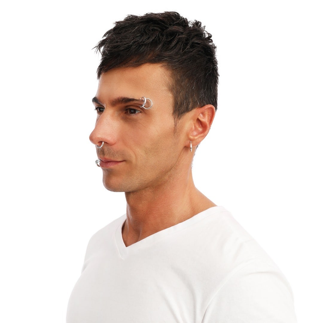 Faux piercings, lot de 8 — vue 2