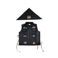 Gilet de biker avec bandana, adulte — vue 3